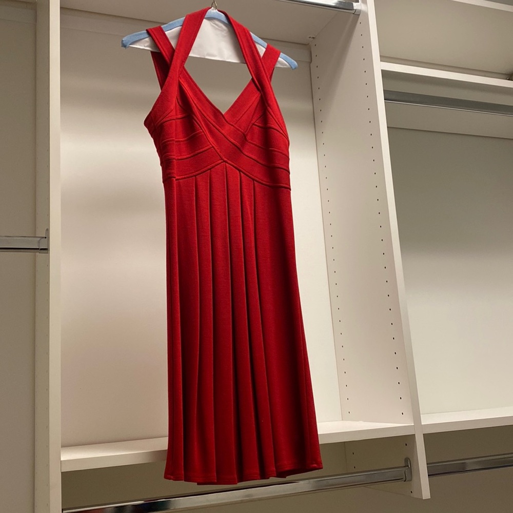 Red dress